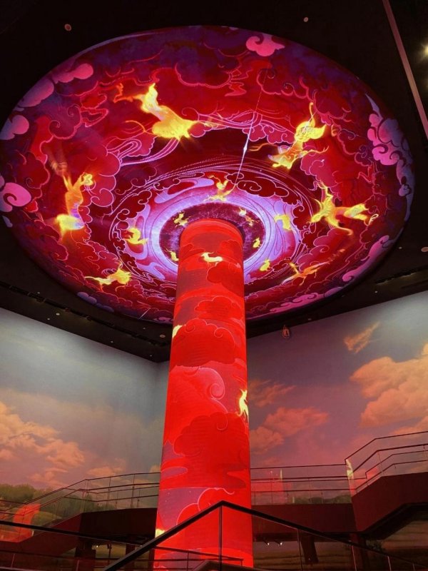 异形幕|装置艺术与炫彩光影的完美融合